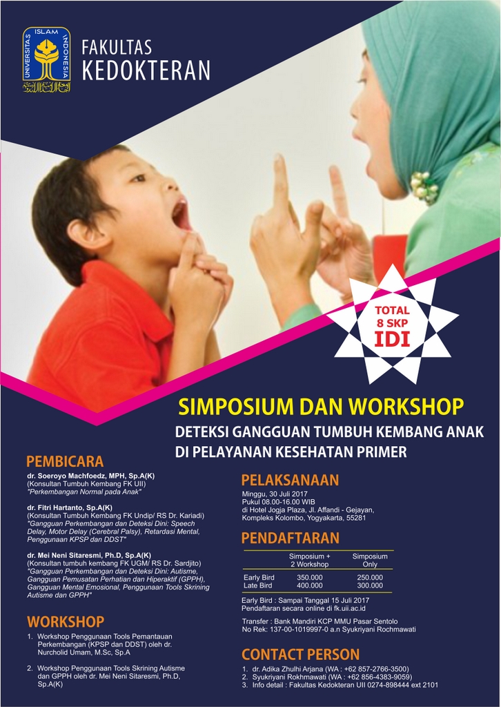 symposium and workshop on detection of child growth and development disorders in primary health care (2)